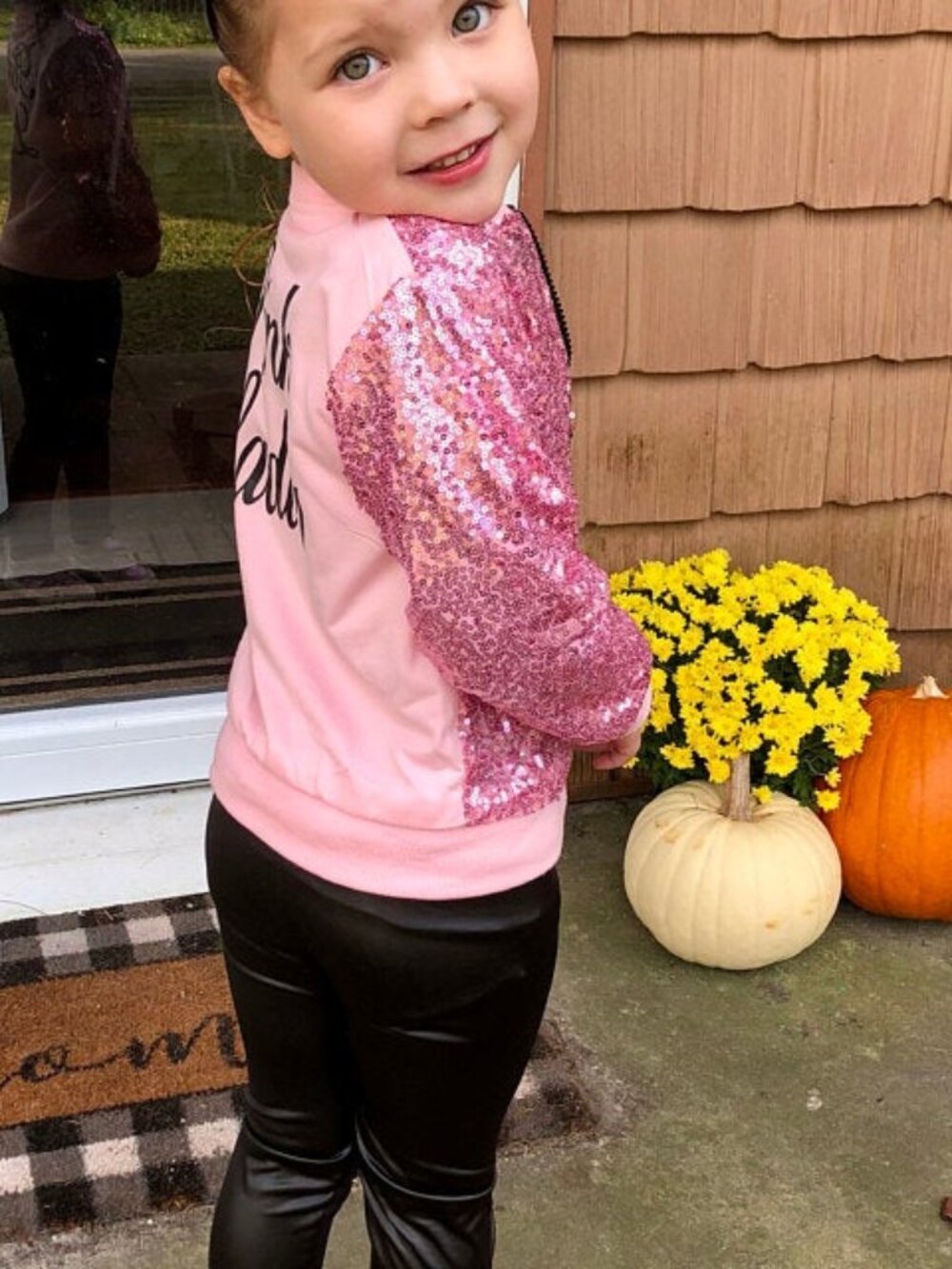 Pink Ladies Inspired Halloween Costume For Toddler Girls - Picture 8 of 16